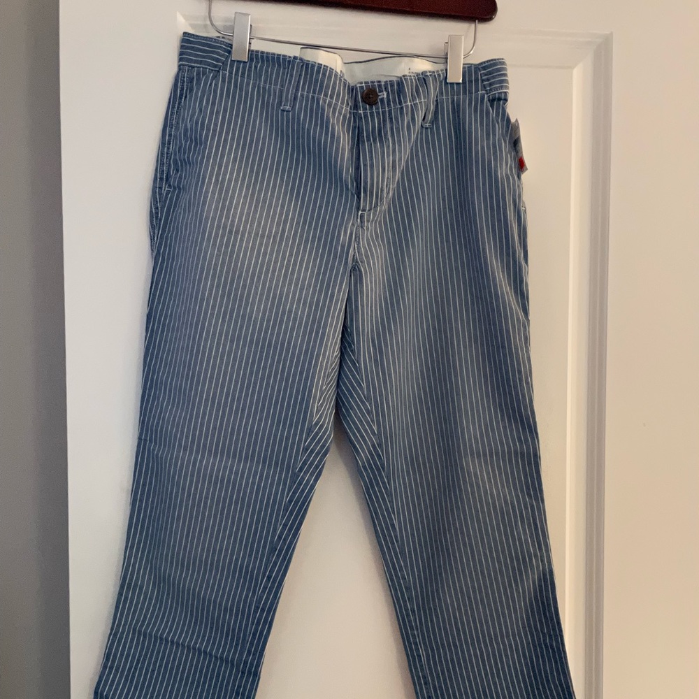 NWT Gap Girlfriend Striped Pants